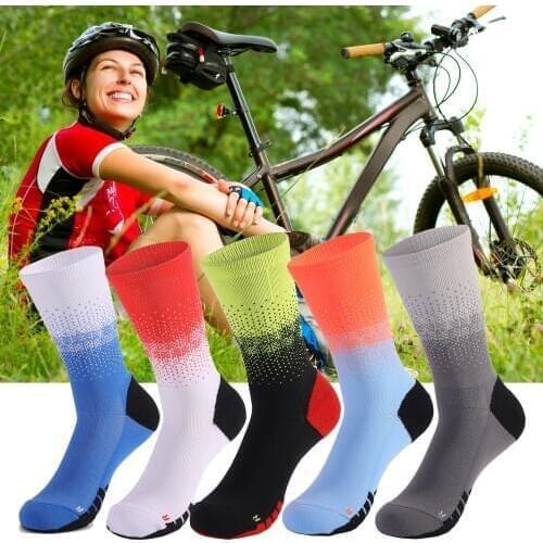 Cycling Socks Professional Men Women Riding Bike Footwear Outdoor Mount Sports Breathable Road Bike Sock Running Football Socks