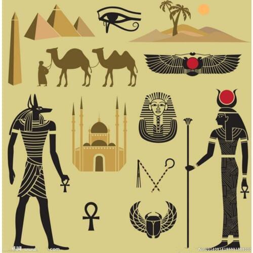 Custom wallpaper for walls 3 d,Ancient Egyptian mural wallpaper,hotel bar living room sofa TV wall bedroom 3d arts wallpapers