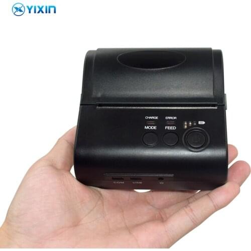 POS wifi thermal printer 3 inch Thermal POS paper 80mm Mobile Label Printer For Shipping support android IOS
