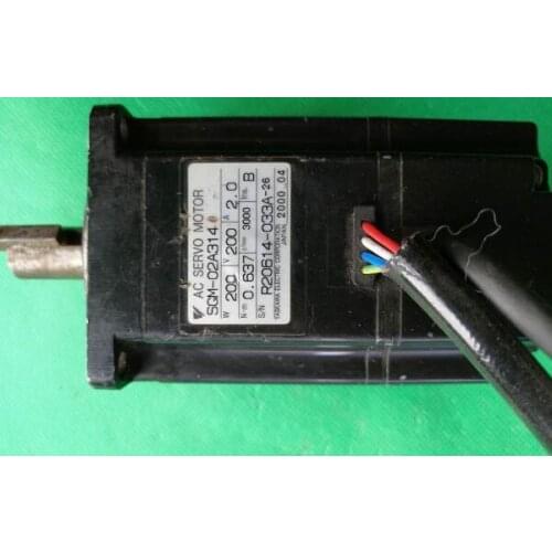 SGM-02A314 servo Motor, used one , 90% appearance new , test goods , free shipping