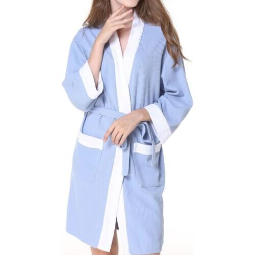 Summer Autumn Womens bathrobe 8XL 7XL 6XL Bust 140cm plus size Sleepwear Pajama women
