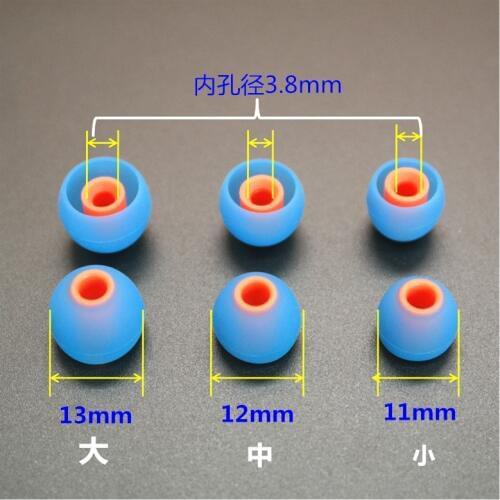 Silicone case for in-ear earphone Inner diameter 3.8 mm 100pcs