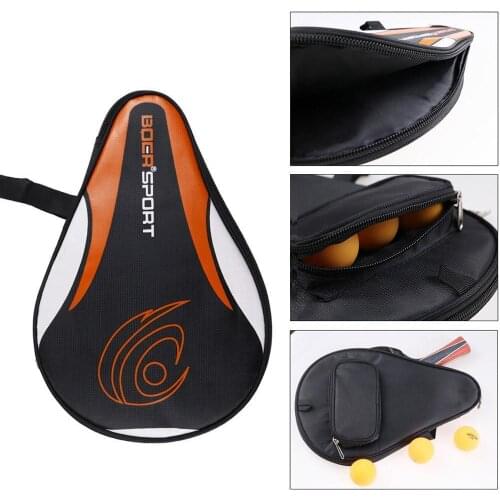 1 Piece Professional Table Tennis Racket Container Bag Table Tennis Case For Table Tennis Balls Table Tennis Accessories