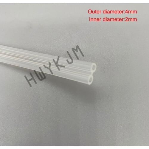 Soft Silicone Ink Tube For Mutoh Ink Pump Capping Assembly 4mm*2mm Ink Hose Pipe Tubing Of Mutoh VJ1604 1614 1624 RJ900 Printer