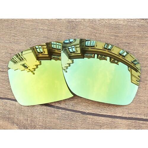 Vonxyz 24K Mirror Polycarbonate Replacement Lenses for-Oakley Dispatch 1 Frame
