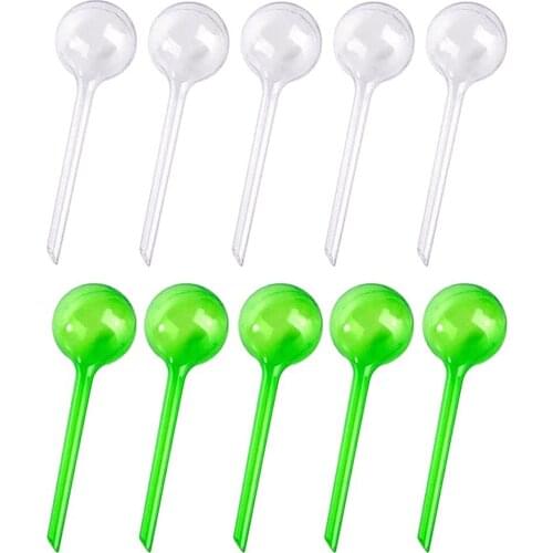 10Pcs Plastic Watering Bulbs Automatic Watering Device Self-Watering Globes For Home Garden Plants Watering Tools