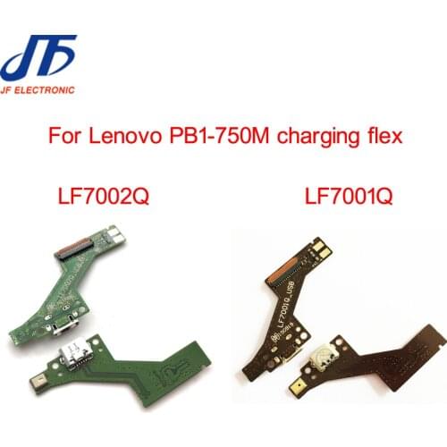 10PCS Charger Port USB Port Dock Plug Connector Complete Flex cable Replacement For Lenovo Tab 3 7 Plus PHAB PB1-750N PB1-750
