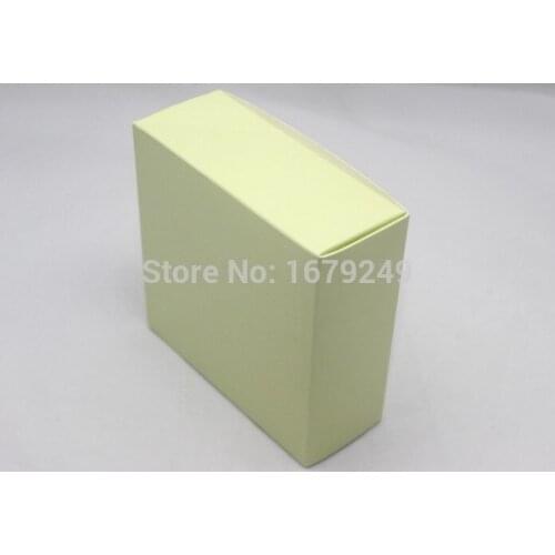 12*12*4.5cm Fast shipping Green Paper food box Cake box gift Box roast cookery bakers doughnut,pancake.DIY packing.200piece\lot