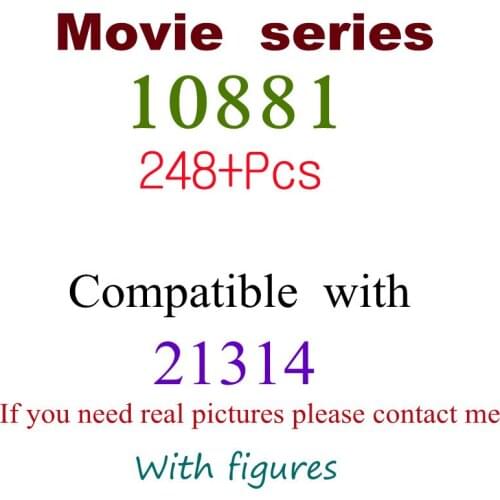 248Pcs 10881 Building Block Toy Hero Series 21314 Assembled Building Blocks Childrens Toy Gifts