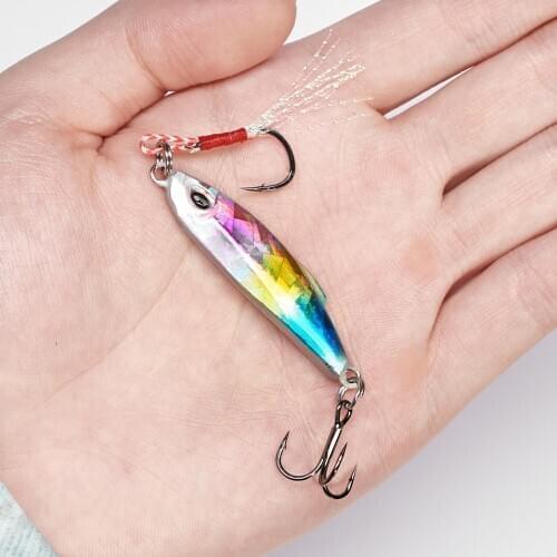 29.5g/15.7g Artificial Fishing Lure Jigging Hard Bait Vib Wobbler Diving Swivel Bait Fishing Lure Jig Vibration Pike Swim Tackle