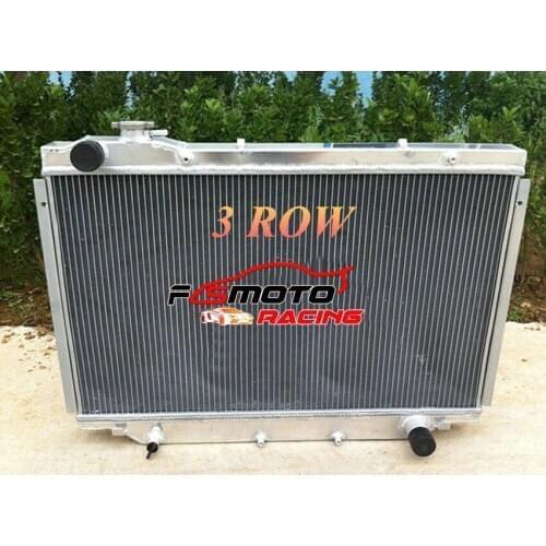 4 Row 56mm 3 Row Aluminum Radiator For Toyota Landcruiser HDJ80 HZJ80 HZJ HDJ 80 MT