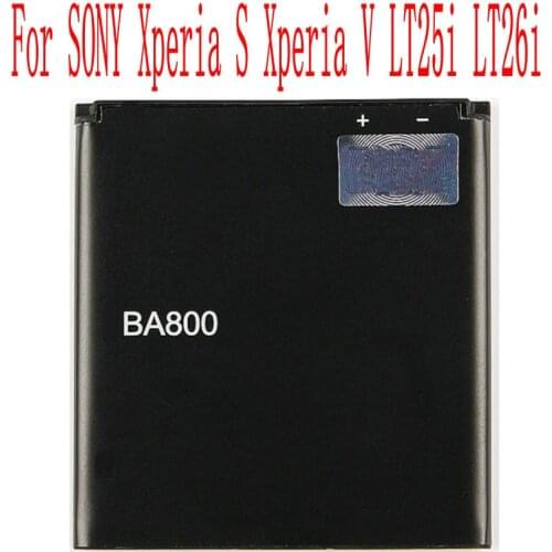 High Quality 1700mAh BA800 Battery For SONY Xperia S Xperia V LT25i LT26i Cell Phone