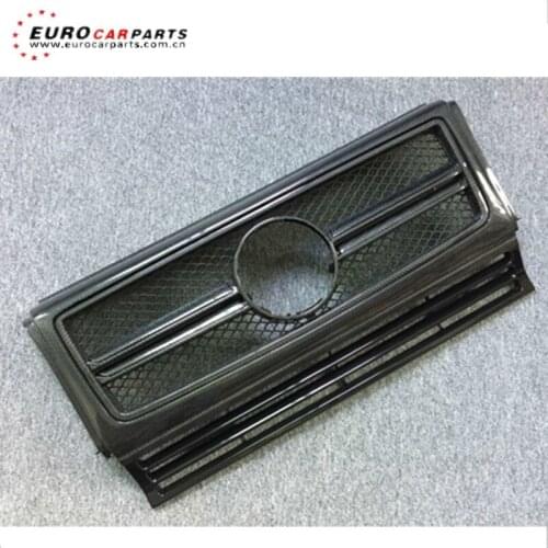 G class G63 carbon fiber grille fit for W463 G350 G500 G550 G63 all year front grille