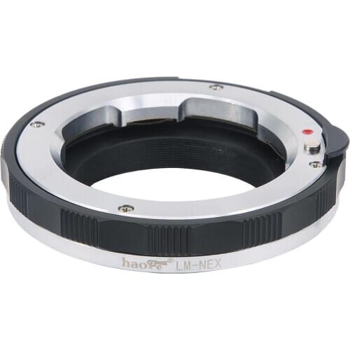 Haoge Manual Macro Focus Lens Mount Adapter for Leica M LM Lens to Sony E-mount NEX Camera