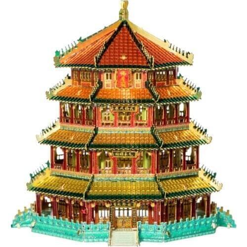 Art Model MU 3D Metal Puzzle National tide in the palm Model kits DIY 3D Laser Cut Assemble Jigsaw Toys GIFT For children