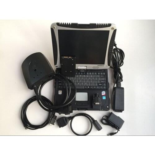 Auto repair tool for h-onda hds him com with CF-19 laptop CF19 software installed in HDD/ SSD professional diagnostic tool