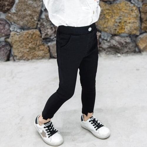 Fashion Toddler Baby Girl Stretch Leggings Striped Pants 2021 Cool Little Girl Trousers