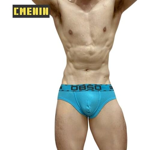 CMENIN 2021 New Cotton Sexy Underwear Men Jockstrap Breathable Briefs Men Bikini Gay Mans underwear Male Cueca BS3101