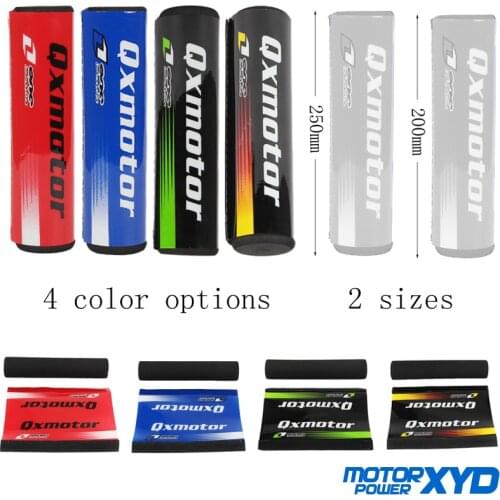 200mm and 250mm Motorcycle Round handlebar Pad Cross Chest protector Grips For HONDA YAMAHA Motocross DirtBike ATV Quad