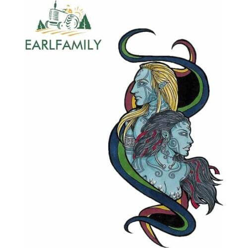 EARLFAMILY 13cm x 6.9cm for Celtic Myths Legends Anime Occlusion Scratch Car Stickers Laptop Air Conditioner Windshield Decal