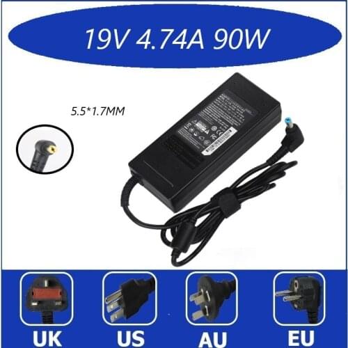 New For ACER Aspire E1-571 E1-571G E1-431 E1-470P 532P 571G 572P 731 771 Laptop Power AC Adapter Charger 19V 4.74A 90W 5.5X1.7mm