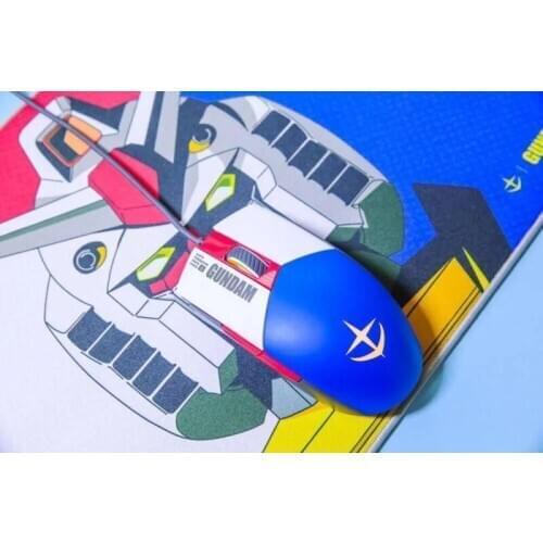 New ROG Impact 2 Gundam gaming Mouse Professional wired gaming Mouse Gundam Sheath MINI Mouse pad for boy