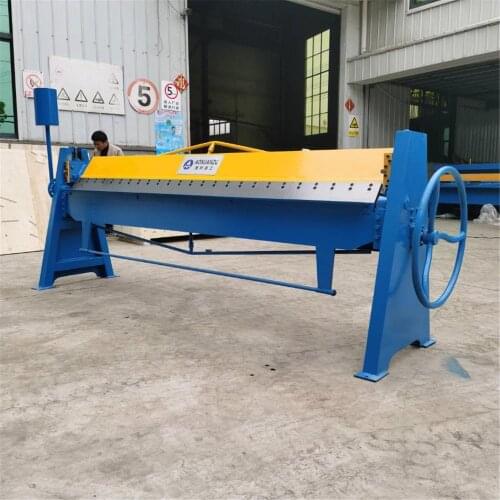 Competitive price 2mm steel sheet manual folding machine for sale