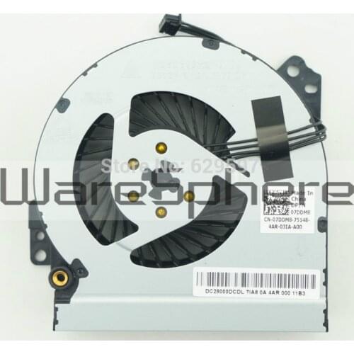Laptop CPU cooling fan for DELL PRECISION M6800 CPU FAN 07DDM8 7DDM8 KSB0605HC-DA03 KSB0605HC DA03