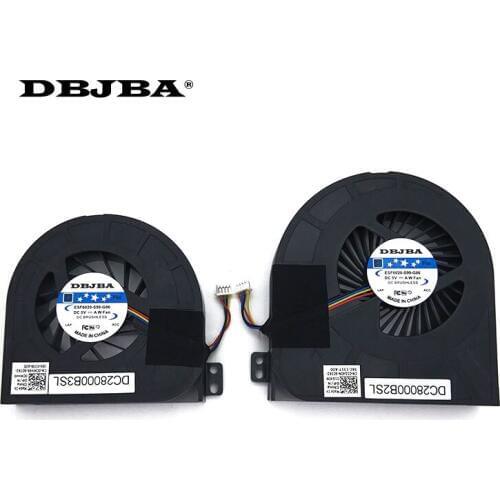 CPU GPU Video Fan For DELL Precision M4700 Laptop Fan MG60150V1-C030-S9A DC28000B2SL 01G40N BATA0715R5M P002 DC28000B3VL 0CMH49