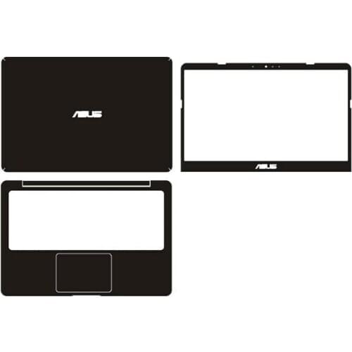 Laptop Carbon Fiber Vinyl Skin Sticker Cover For ASUS VivoBook S14 S410U S410UA S410UN S410UQ X411 X411UF X411UQ X411UN 14"