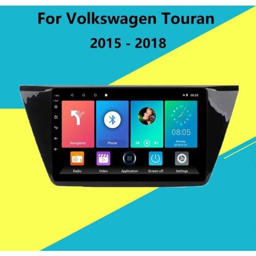 For Volkswagen Touran 2015 2016 2017 2018 2 din Car Multimedia Player Android 8.1 gps navigation raido video audio player