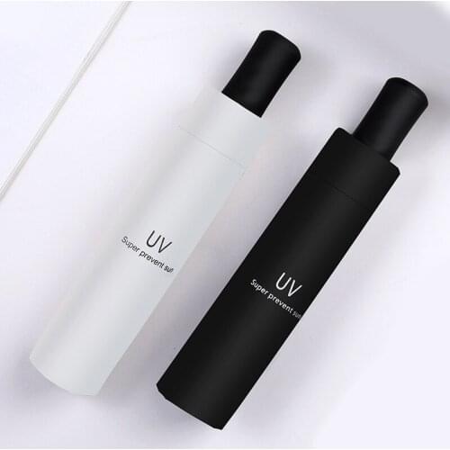 2021 New Automatic Umbrella Rain Women 8 Bone Folding Umbrellas Windproof Black Coating Anti UV Parasol Womens Umbrella Girl