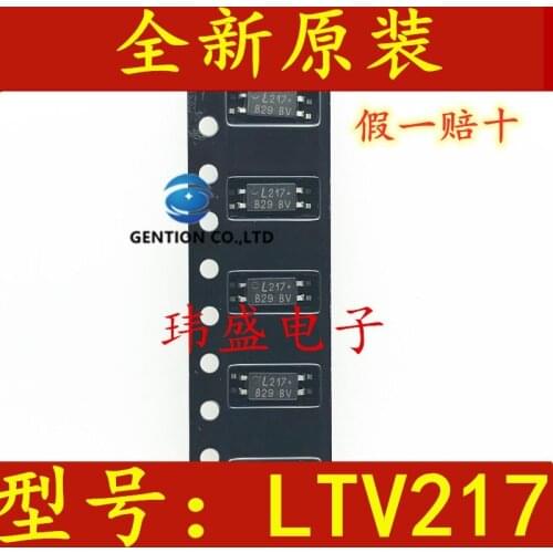 50PCS LTV217 SOP4 LTV-217-TP1-G L217 light coupling LTV217TP1B-V-G-AP in stock 100% new and original
