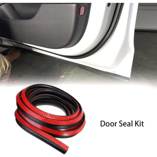 14/19mm Car Seal Strips Automobiles Seal Protection Door Edge Windshield Roof Rubber Sealing Strip Noise Insulation Car Styling