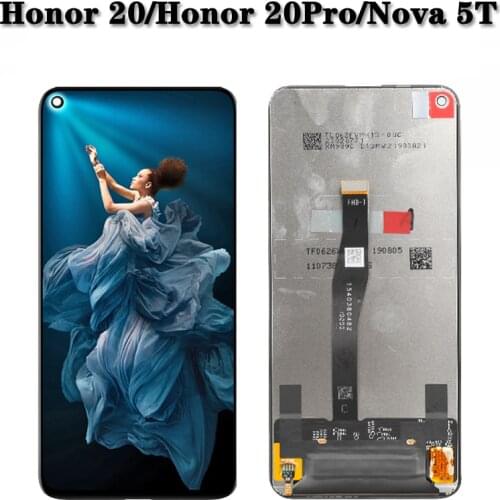 For Huawei Honor 20 Nova 5T YAL-L21 LCD Touch Screen Digitizer Replace For Huawei Honor 20 Pro YAL-AL10 YAL-L4
