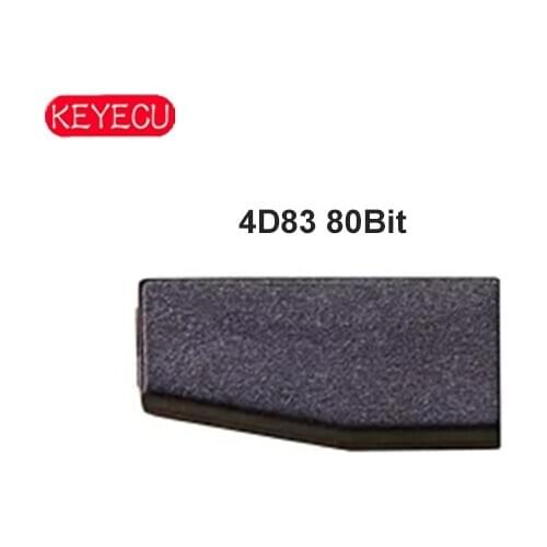 KEYECU 10PCS/lot Aftermarket 4D83 Chip (Composite Material) 80BIT for Ford / Mazda