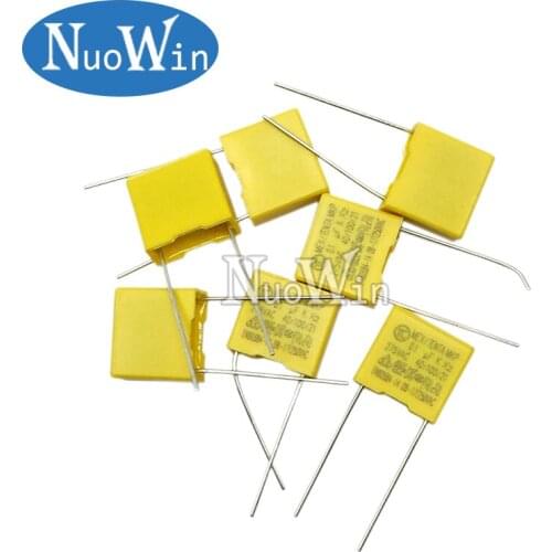 KIT X2 Safety Capacitor 275VAC 102K-105K 1NF~1UF Assorted Kit 10valuesx5pcs=50pcs Polypropylene film capacitor