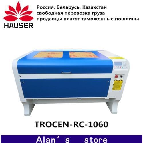 1060 RECI W2 100w Laser engraver machine 1000*600mm Co2 Laser Cutter machine 110V/220V USB Interface Free Shiping