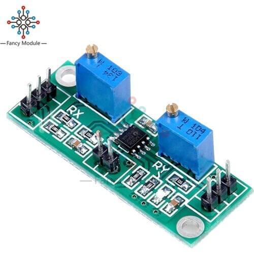 LM358 AC Weak Signal Amplifier Voltage Amplifier Dual Power Two-Stages Operational Amplifier 20x100 Gain ±2V-14V