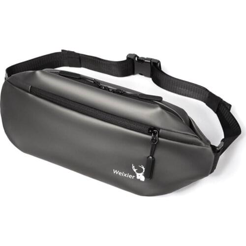 Weysfor Fashion Men Waist Bag pack Purse Casual Large Phone Belt Bag Pouch Womens Canvas Travel Phone Bag Fanny Banana Bag Hip