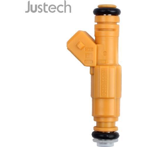 Justech New Fuel Injectors 4 Hole For Jeep 87-98 4.0L Replace 0280155710 0280155700 Fuel Injector