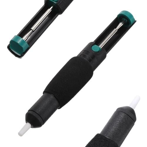 Portable Anti Static Quick Desoldering Pump Solder Sucker Suction Tin High Vacuum Force For Solder Residue Clearance