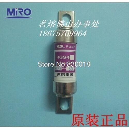RGS4 80A MRO Mingrong RGS4-80 Fuse Bolt Connection Fast Fuse 660GH 80A-20PCS/LOT