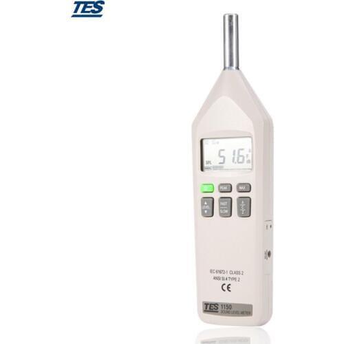 TES-1150 Digital Sound Level Meter 30 to 130 dB DC/AC Noise Tester