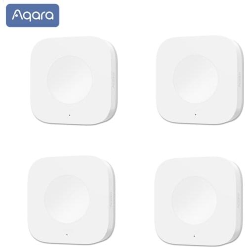 Xiaomi Aqara MINI Smart Wireless Switch Key Multi-Functional Remote Control ZigBee wifi Switch for Xiaomi smart home APP mi home