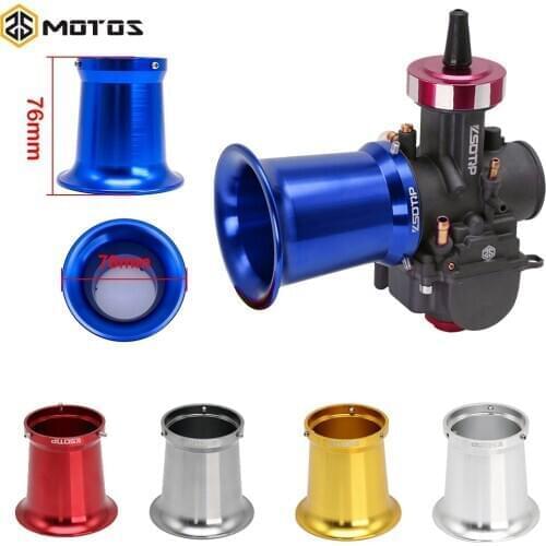 ZS MOTOS 55mm Carburetor Air Filter Cup Wind Cup For PWK32 PWK34 Motorcycle Racing Scooter Carburetor Air Filter Wind Cup