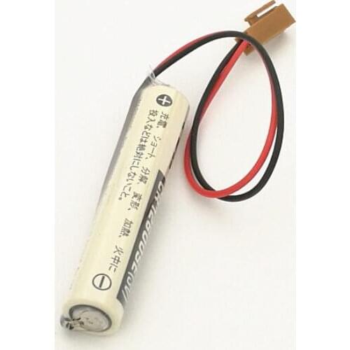 2PCS HOT NEW CR12600SE 3v PLC control in the special lithium battery Li-ion battery plug