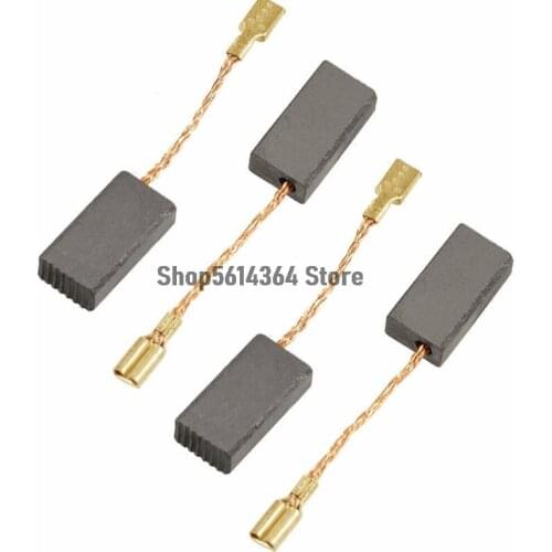 4 Pcs Electric Angle Grinder 15mm x 8mm x 5mm Motor Carbon Brushes