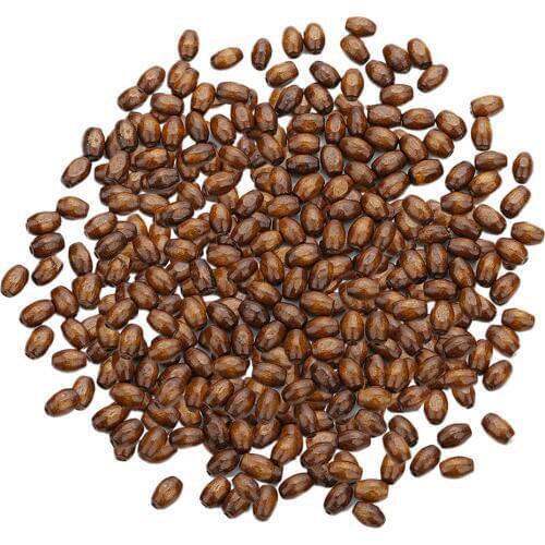 500Pcs Natural Wooden Beads Wood Oval Barrel Spacer Bead Fit Necklace Bracelet for DIY Macrame Jewelry Charm Craft Making 6x8mm