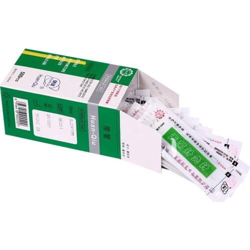Huanqiu Brand Traditional Chinese Medicine Disposable Sterile Dry Needling Acupuncture Needles Chinese Needles 500pcs